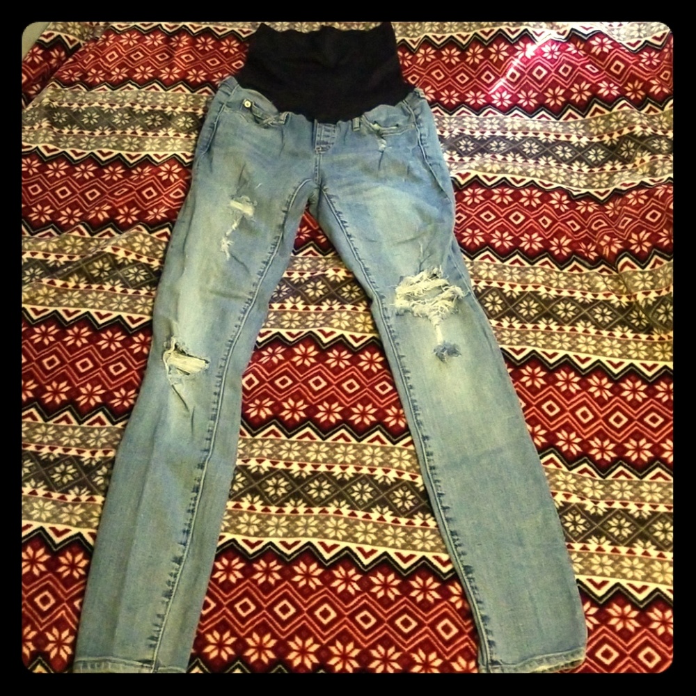 Maternity pants.